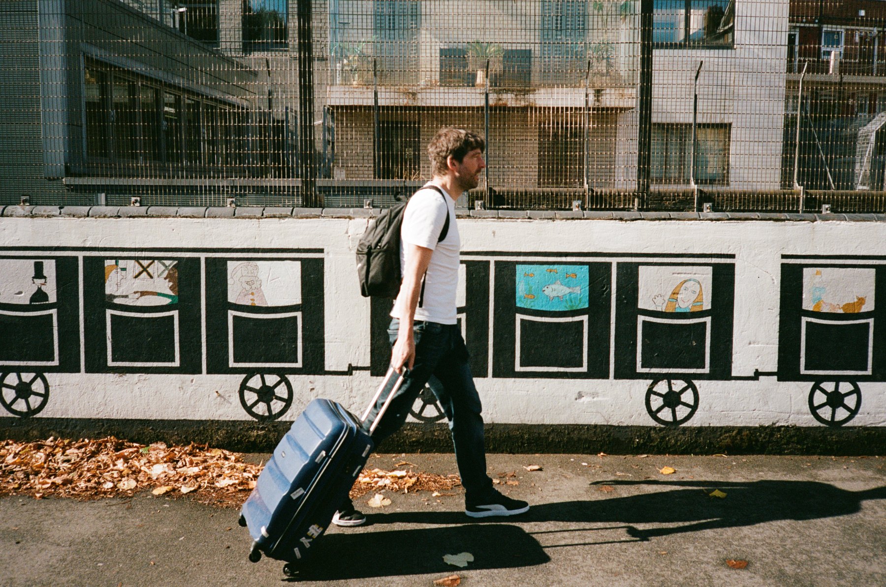 The commute.