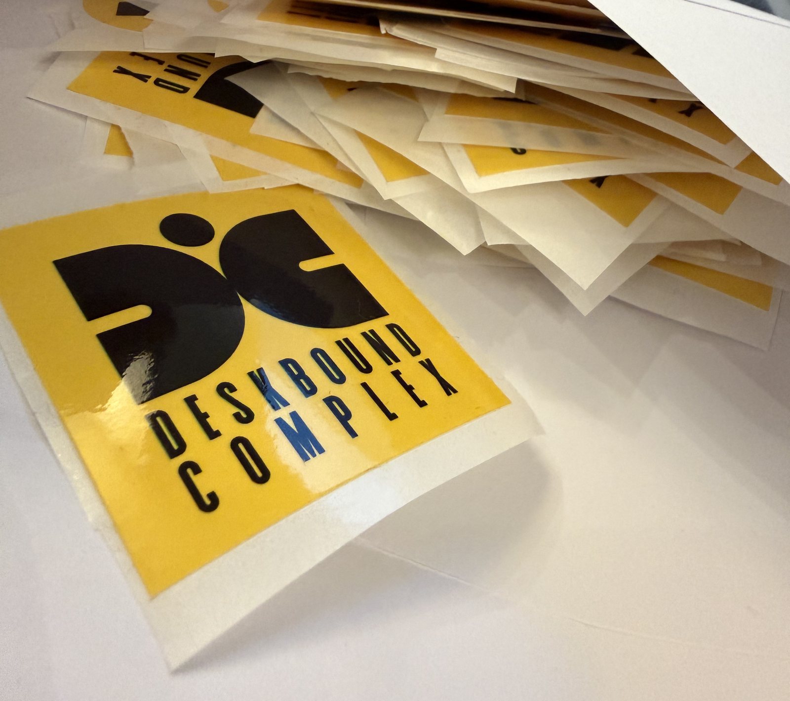 Deskbound Complex, Dancing Man Stickers